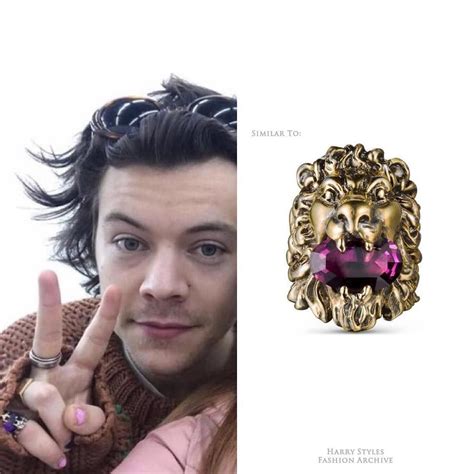 harry styles ring gucci|Harry Styles Gucci wardrobe.